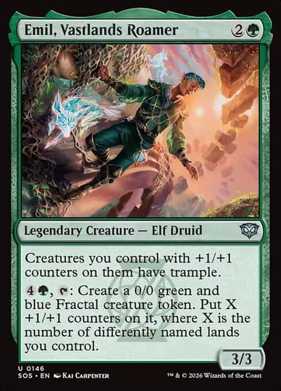 Emil, Vastlands Roamer 146 Secrets of Strixhaven Magic card