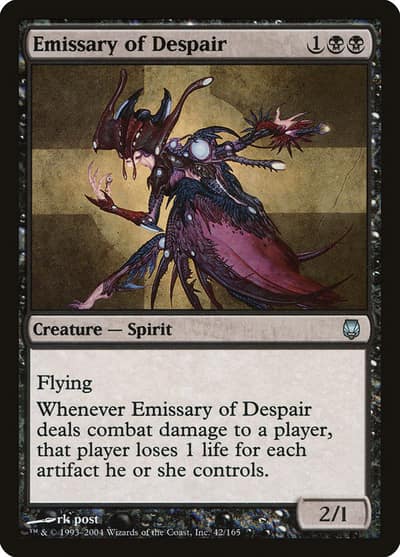Emissary of Despair 42 Darksteel Magic card