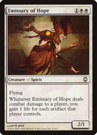Emissary of Hope 3 Darksteel Magic card