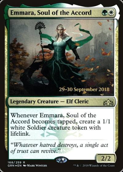 Emmara, Soul of the Accord PGRN-168S Guilds of Ravnica Promos Magic card