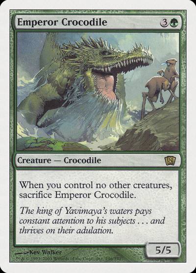 Emperor Crocodile 8ED-246 Eighth Edition Magic card
