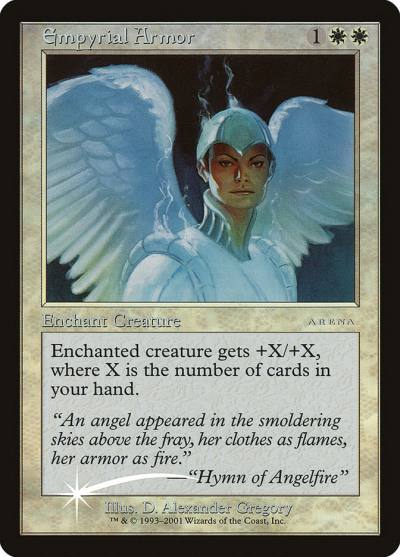 Empyrial Armor PAL01-8 Arena League 2001 Magic card