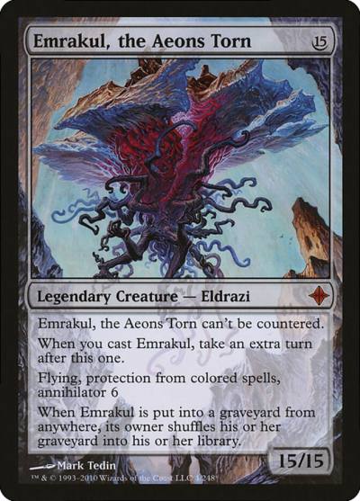 Emrakul, the Aeons Torn P10-4STAR Magic Player Rewards 2010 Magic card
