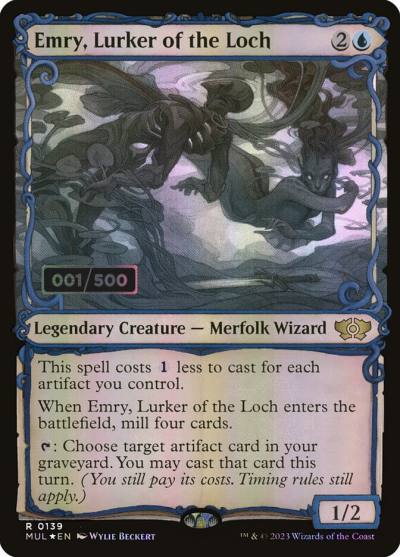 Emry, Lurker of the Loch MUL-139Z Multiverse Legends Magic card