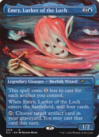 Emry, Lurker of the Loch SLC-2019 Secret Lair 30th Anniversary Countdown Kit Magic card