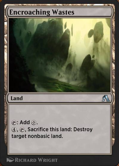 Encroaching Wastes PA1-10 Pioneer Anthology 1 Magic card