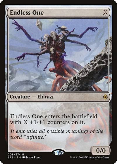 Endless One BFZ-8 Battle for Zendikar Magic card