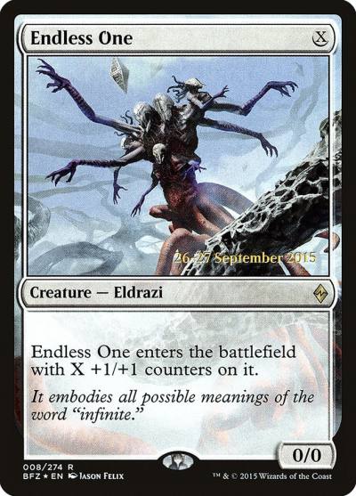 Endless One PBFZ-8S Battle for Zendikar Promos Magic card