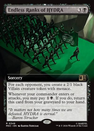 Endless Ranks of HYDRA