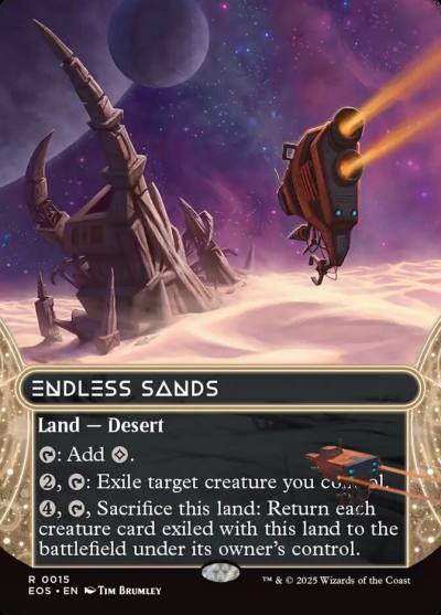 Endless Sands EOS-15 Edge of Eternities: Stellar Sights Magic card