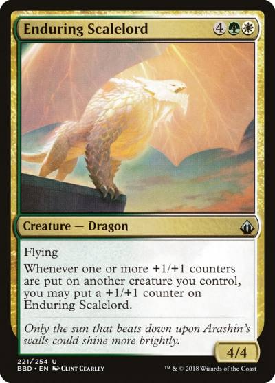 Enduring Scalelord BBD-221 Battlebond Magic card