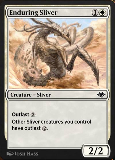 Enduring Sliver J21-74 Jumpstart: Historic Horizons Magic card