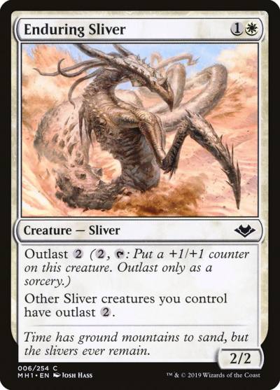Enduring Sliver MH1-6 Modern Horizons Magic card