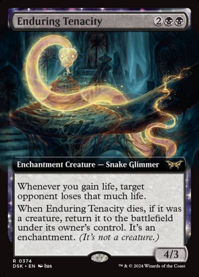 Enduring Tenacity DSK-374 Duskmourn: House of Horror Magic card