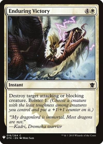 Enduring Victory PLST-DTK-16 The List Magic card