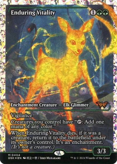 Enduring Vitality DSK-404 Duskmourn: House of Horror Magic card