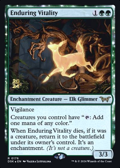 Enduring Vitality PDSK-176S Duskmourn: House of Horror Promos Magic card