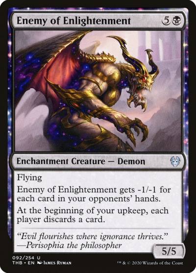 Enemy of Enlightenment 92 Theros Beyond Death Magic card