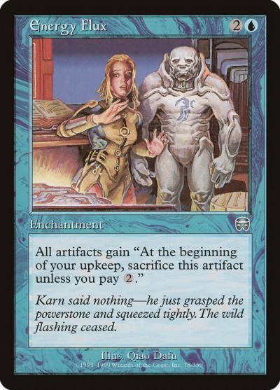 Energy Flux MMQ-78 Mercadian Masques Magic card