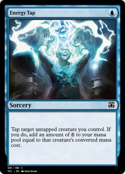 Energy Tap PZ2-65837 Treasure Chest Magic card