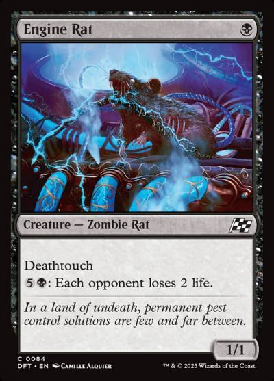 Engine Rat DFT-84 Aetherdrift Magic card