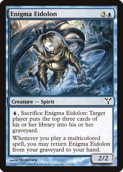 Enigma Eidolon 24 Dissension Magic card