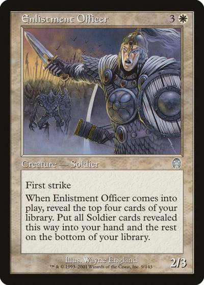 Enlistment Officer 9 Apocalypse Magic card