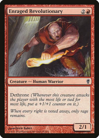 Enraged Revolutionary 31 Conspiracy Magic card