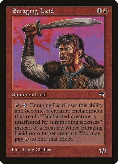 Enraging Licid TMP-171 Tempest Magic card