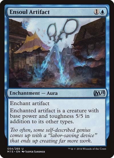 Ensoul Artifact M15-54 Magic 2015 Magic card