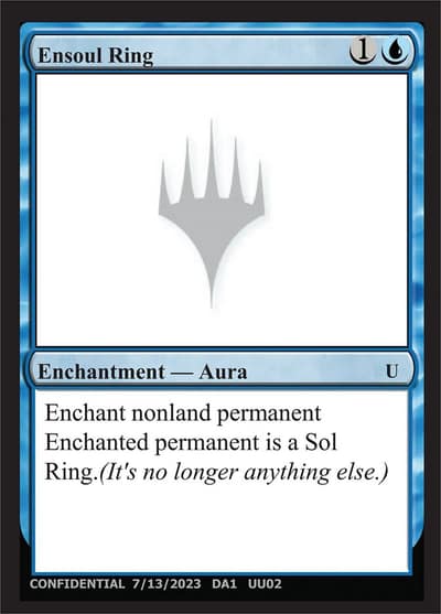 Ensoul Ring UNK-UU02A Unknown Event Magic card