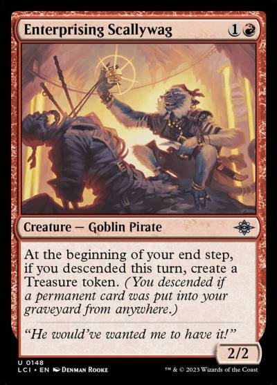 Enterprising Scallywag 148 The Lost Caverns of Ixalan Magic card