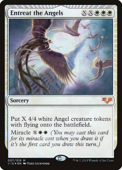 Entreat the Angels V15-7 From the Vault: Angels Magic card