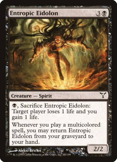 Entropic Eidolon DIS-45 Dissension Magic card