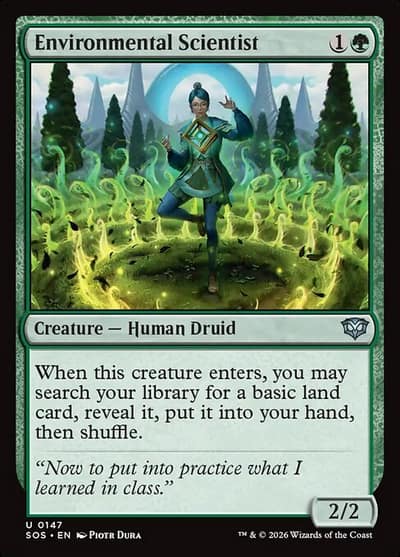 Environmental Scientist 147 Secrets of Strixhaven Magic card