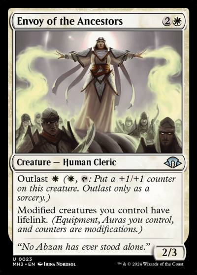 Envoy of the Ancestors 23 Modern Horizons 3 Magic card