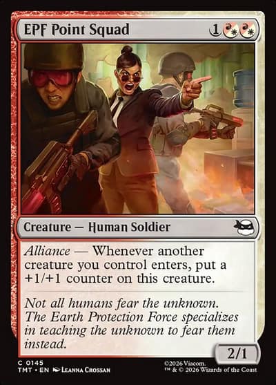 EPF Point Squad 145 Teenage Mutant Ninja Turtles Magic card