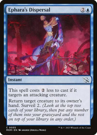 Ephara's Dispersal MOM-55 March of the Machine Magic card