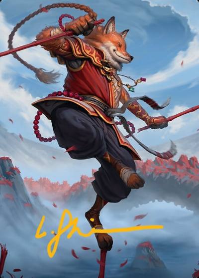 Equilibrium Adept // Equilibrium Adept ATDM-16 Tarkir: Dragonstorm Art Series Magic card