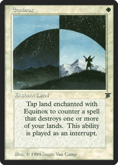 Equinox LEG-13 Legends Magic card