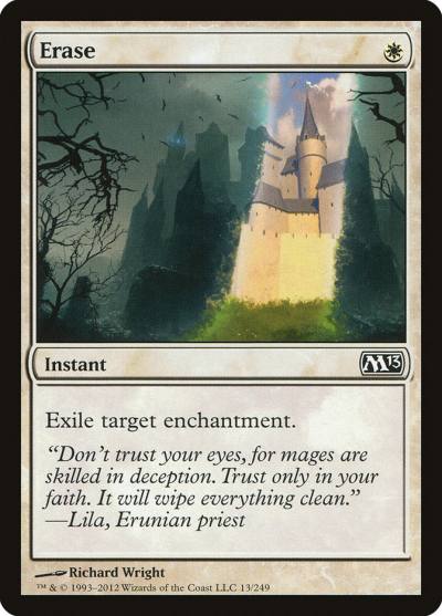 Erase M13-13 Magic 2013 Magic card