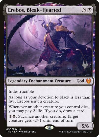 Erebos, Bleak-Hearted PTHB-93P Theros Beyond Death Promos Magic card