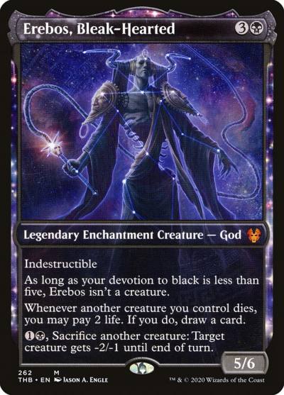 Erebos, Bleak-Hearted THB-262 Theros Beyond Death Magic card