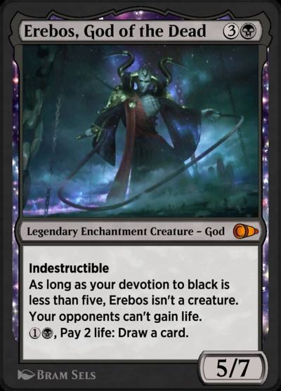 Erebos, God of the Dead PIO-291 Pioneer Masters Magic card