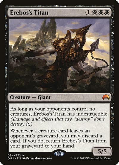 Erebos's Titan 94 Magic Origins Magic card