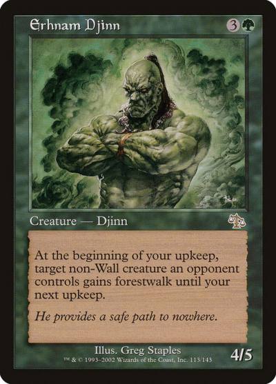 Erhnam Djinn JUD-113 Judgment Magic card