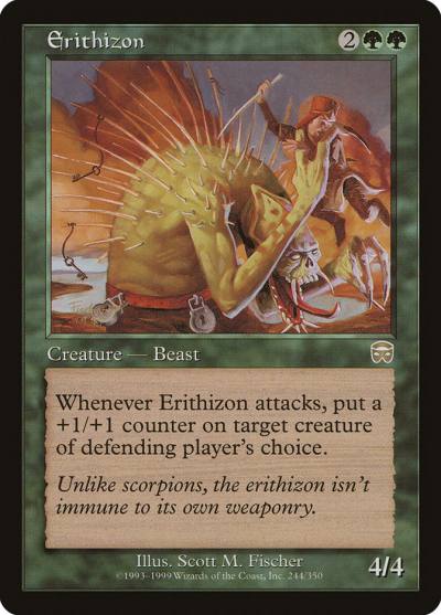 Erithizon 244 Mercadian Masques Magic card