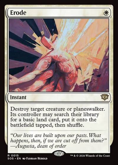 Erode SOS-15 Secrets of Strixhaven Magic card
