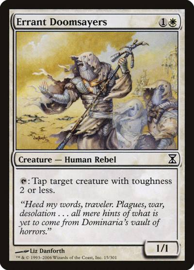 Errant Doomsayers TSP-15 Time Spiral Magic card