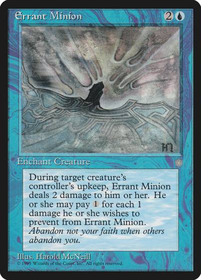 Errant Minion ICE-68 Ice Age Magic card